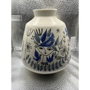 Stavangerflint Inger Waage Set Of Vases Norwegian Ceramic Rare Hard To Find